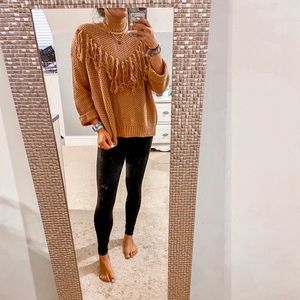 Fringed Sweater